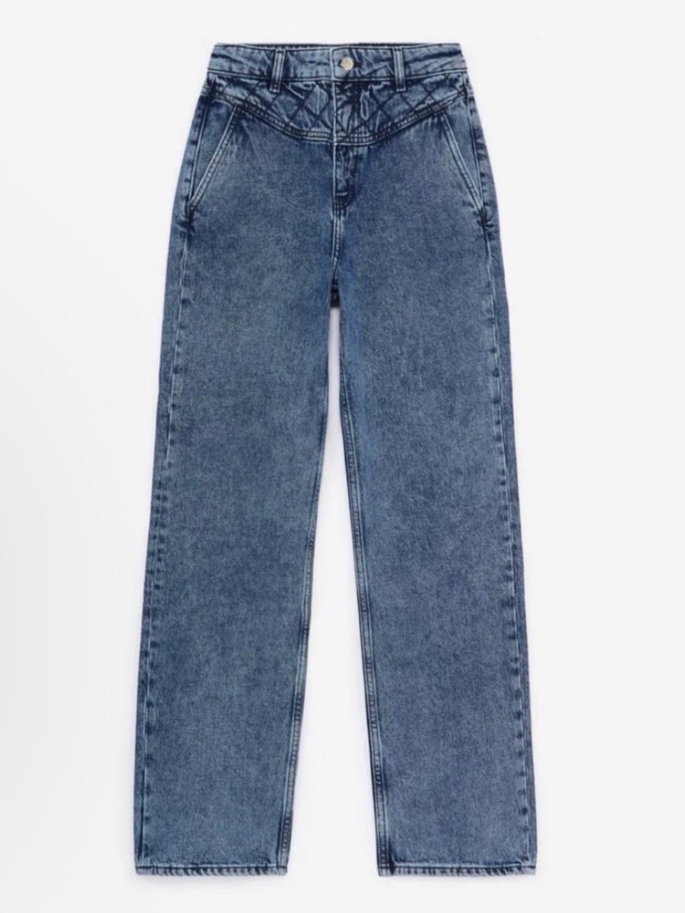The Kooples Naomy High Rise Wide Leg Jeans